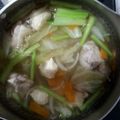 migko's cooksnap of when they made 栄養たっぷり♡具だくさん鶏団子スープ.