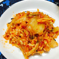おるご's cooksnap of when they made さきいかのキムチ和え.