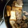 こりあんどいち's cooksnap of when they made 厚揚げと豚バラのおろしポン酢炒め.