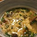 higumiyu's cooksnap of when they made ★酸辣湯(サンラータン)風たまご雑炊★.