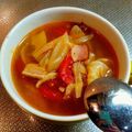 宝美空's cooksnap of when they made キャベツとキノコのミネストローネ風スープ.