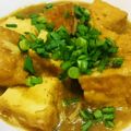 しんにし's cooksnap of when they made ★カレー厚揚げ*とろ～りチーズ入り★.