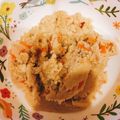みゆちぇ's cooksnap of when they made 鶏皮でコクアゲ☆おから煮！（卯の花）.