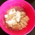 ぷーさん's cooksnap of when they made 《離乳食中期》梨と豆腐の♡スイーツ離乳食.