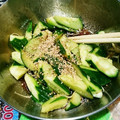 抹茶MILK's cooksnap of when they made ◆生姜でススム！！簡単きゅうりの浅漬け◆.