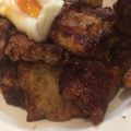 yurietti's cooksnap of when they made ガッツリ豚丼でガッチリ男の胃袋♥温玉のせ.