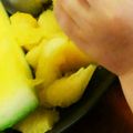 旦那は皿洗い's cooksnap of when they made すいかを食べ尽す！食べ方ご紹介〜♪.