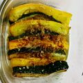 307号室's cooksnap of when they made ナスとズッキーニの焼き浸し！.
