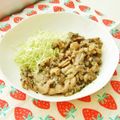 あやちん０８１６'s cooksnap of when they made 豚肉のゴマ味噌炒め♪.