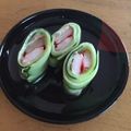 ankoco's cooksnap of when they made かにかまきゅうりロール〜梅マヨネーズ〜.
