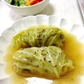 Rich★'s cooksnap of when they made 洋食屋さんの♡とろけるロールキャベツ.
