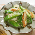 ☆Rokko☆'s cooksnap of when they made お弁当にも☆オクラとちくわのマヨ醤油炒め.