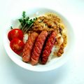 賢くんママ's cooksnap of when they made 納豆ウインナーケチャップご飯.
