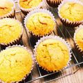 riehom's cooksnap of when they made 絶品かぼちゃのマフィン♪.