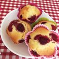 Bunnirella's cooksnap of when they made ＼子どもと作るブルーベリーマフィン／.