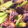 Safra's cooksnap of when they made 茄子とオクラのひき肉甘醤油炒め.