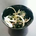 （o・ω・o）'s cooksnap of when they made レタスと海藻のサラダ.