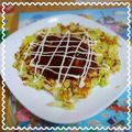 見習い主婦haru's cooksnap of when they made さくさく♪キャベツのお焼き.