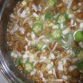 しばnana's cooksnap of when they made スルッと♪なめことおくらのみそ汁.