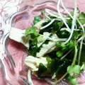 キョク's cooksnap of when they made ◇ささみのわさびあえ◇.