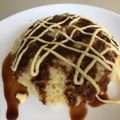さほし's cooksnap of when they made ズボラにレンジでお好み焼きパン★HM使用.