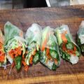 紗重桂's cooksnap of when they made 生春巻き.