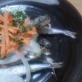 Sac’HiNa's cooksnap of when they made ポン酢で簡単♪ししゃもの香味野菜のっけ.