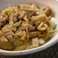 くまんぼう's cooksnap of when they made 美味い♪　豚ごぼうてりてり焼き.
