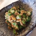 Whitnall's cooksnap of when they made ☆副菜やお弁当に☆甘辛オクラの卵とじ.
