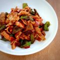 おたまりん's cooksnap of when they made ★彡豚肉となす・ピーマンの甘辛味噌炒め.