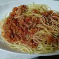 フジタカズオ's cooksnap of when they made 節約★簡単★豚ひき肉deミートソース.