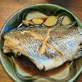 inunoesa's cooksnap of when they made 黒鯛（チヌ）の煮付け.