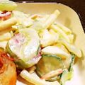あまいこびと's cooksnap of when they made ☆キュウリとトマトのマカロニサラダ☆.