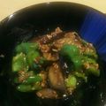 yukiyo108's cooksnap of when they made とろ〜り茄子とピーマンの挽き肉あんかけ☆.