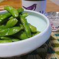 ダイナマイト漆黒's cooksnap of when they made 日本酒にも合う♬ 枝豆の浅漬け.