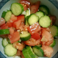 クッキングホチョ's cooksnap of when they made トマトときゅうりの中華風サラダ.