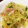 卵せんべい's cooksnap of when they made そうめんカボチャの酢の物.