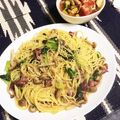 ほもい's cooksnap of when they made ほたるいかの和風スパゲッティ.