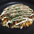 ぷっちかおりんご's cooksnap of when they made ホットプレートで作るおいしいお好み焼き！.