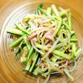 賢くんママ's cooksnap of when they made もやしとキュウリとハムサラダ.