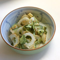 ミニまちゃ's cooksnap of when they made あえるだけ！ちくわと胡瓜のわさびマヨ.