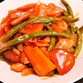 にこにこぷーちん's cooksnap of when they made 冷めても美味しい♡さつま揚げの酢豚風炒め.