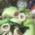 cokob's cooksnap of when they made 簡単すぎ(^^)イカと青梗菜炒め.