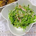 ゆけり３兄弟's cooksnap of when they made 豆苗とかにかまのナムル.
