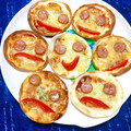 ふたごゆき's cooksnap of when they made 子供と作ろう♪ 簡単！ スマイルピザ.
