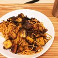 クックWZDGK4☆'s cooksnap of when they made さば缶とトマトのバジル風味パスタ.