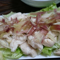 クックUPFDDQ☆'s cooksnap of when they made ささみの梅ドレ和え.
