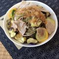 ✳︎三✳︎'s cooksnap of when they made 焼きナスと豚しゃぶの冷やしうどん.