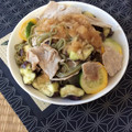 ✳︎三✳︎'s cooksnap of when they made 焼きナスと豚しゃぶの冷やしうどん.