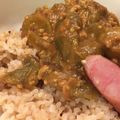 makosaka's cooksnap of when they made *なすのとろとろカレー*.
